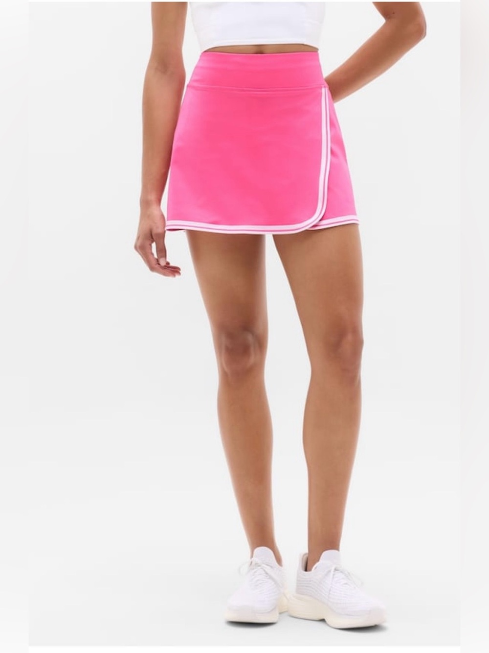 NWOT-Athleta Crosscourt Tipped Skort, Small